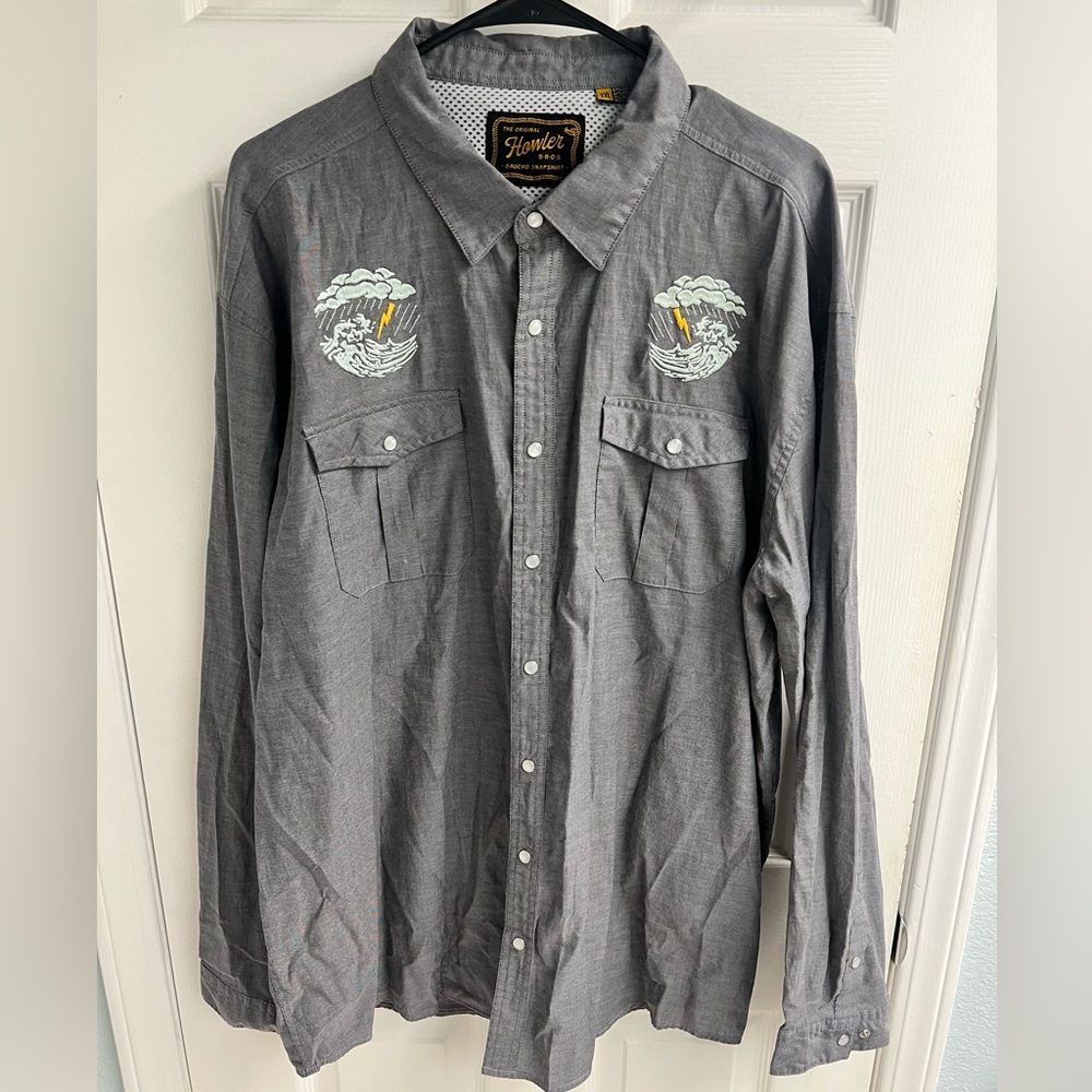 Howler Brothers - Limited Edition- Pearl Snap Gaucho - Mens XXL